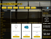 Tablet Screenshot of extreme-peche.com